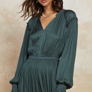 Current Air Sage Long Sleeve Dress